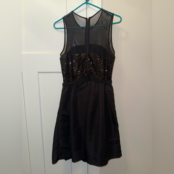 Taylor Black Sequin Mini Dress - Picture 2 of 3